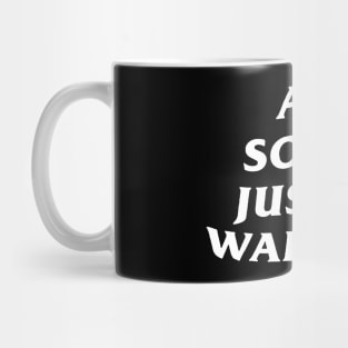 Anti Social Justice Warrior Mug